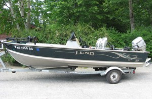 16' Lund Fishing Boat